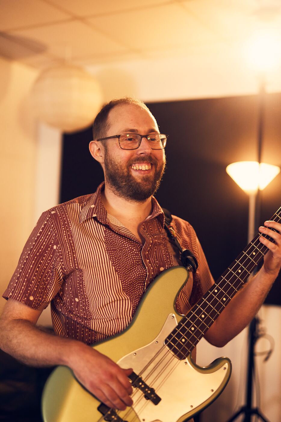 Joe H playing bass